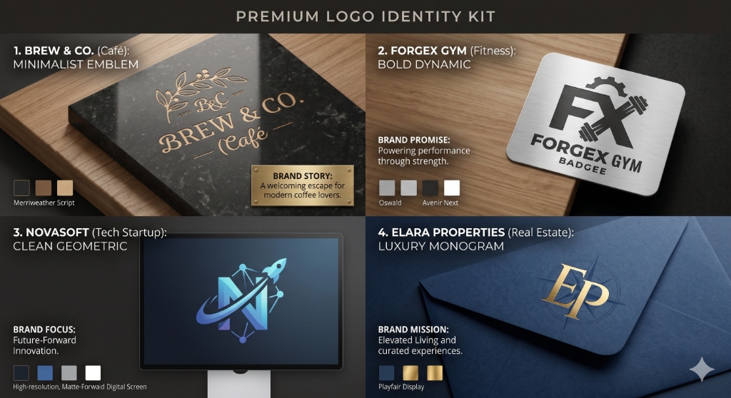 Premium Logo Identity Kit