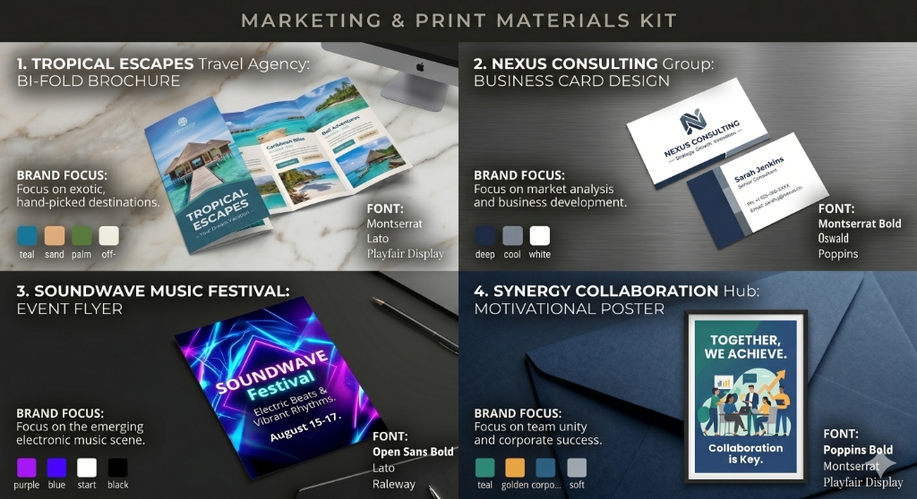 Marketing & Print Materials Kit